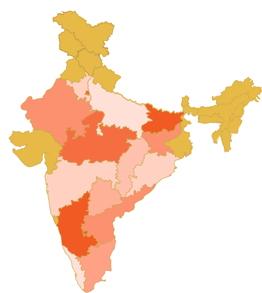 Impact Map of India